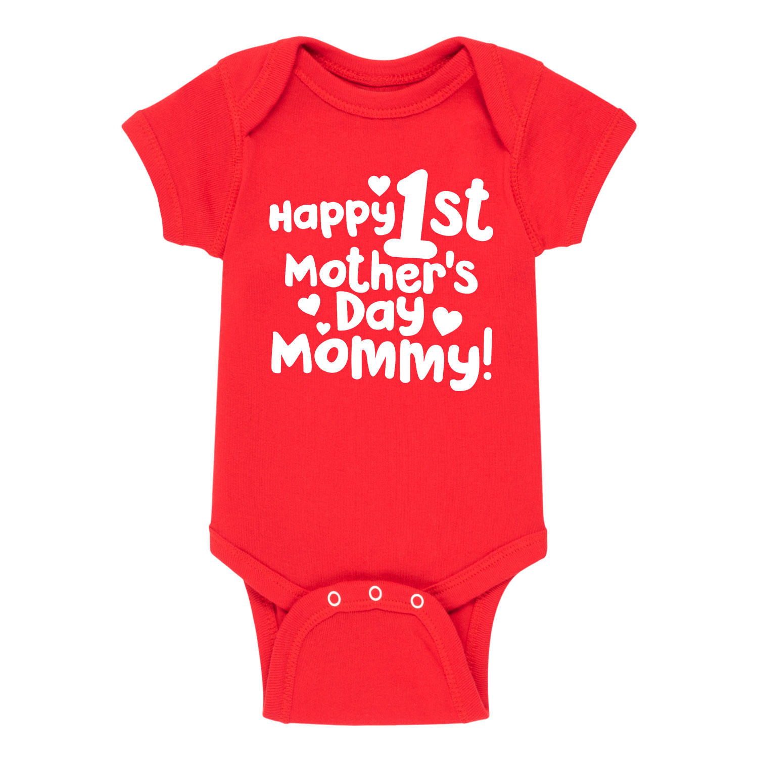 Happy 1St Mothers Day Mommy Infant One Piece